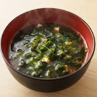 あおさの味噌汁