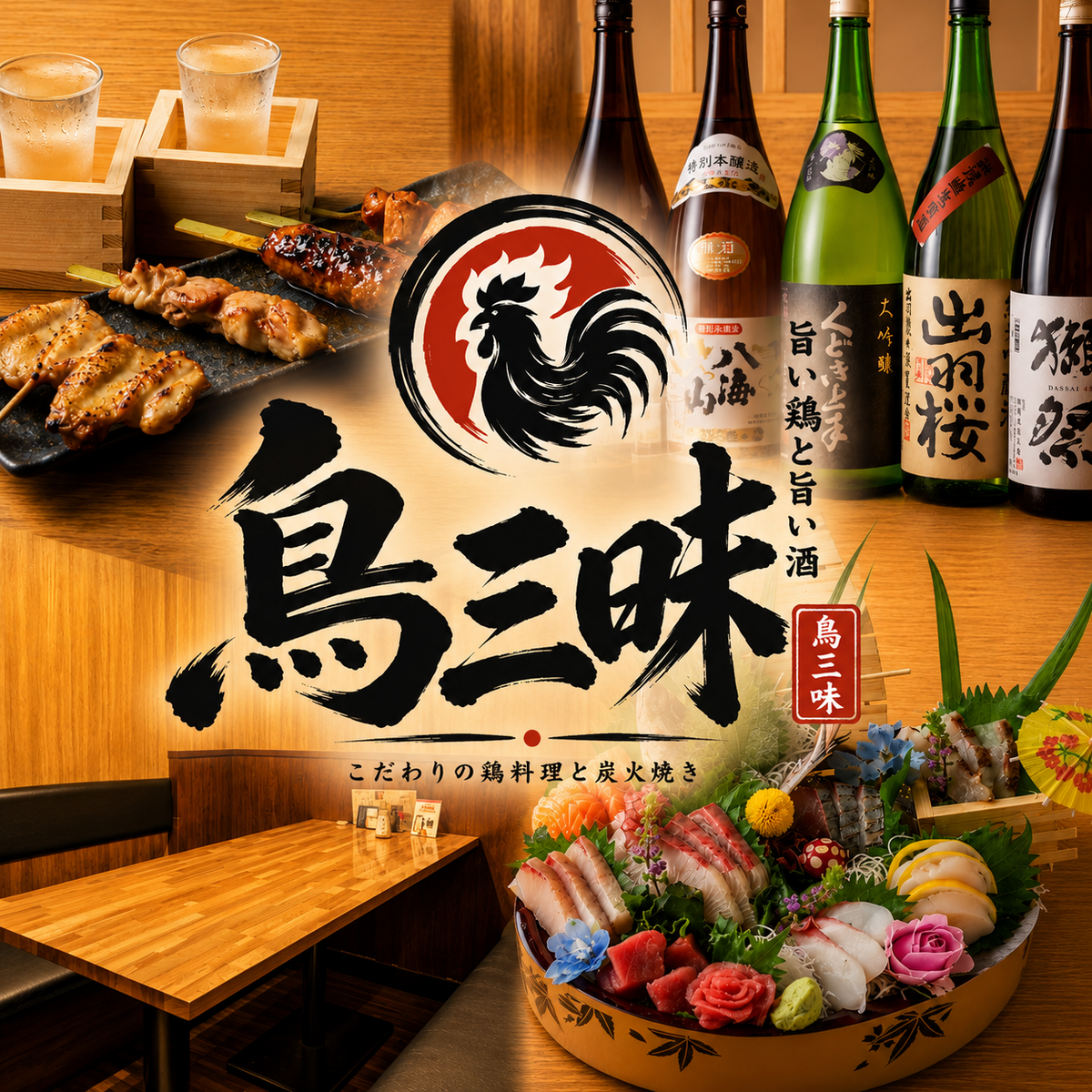 浜松町 居酒屋 完全個室 海鮮 炉端焼き 飲み放題 喫煙 焼き鳥 昼飲み 接待 記念日 肉