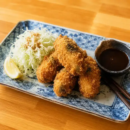 大粒牡蠣フライ