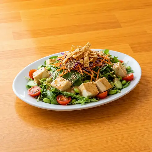 金ごま豆腐サラダ