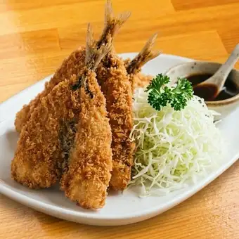 大ぶりアジフライ