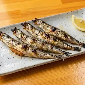 子持ちししゃも焼き