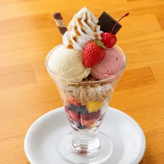 日替わりのミニパフェ