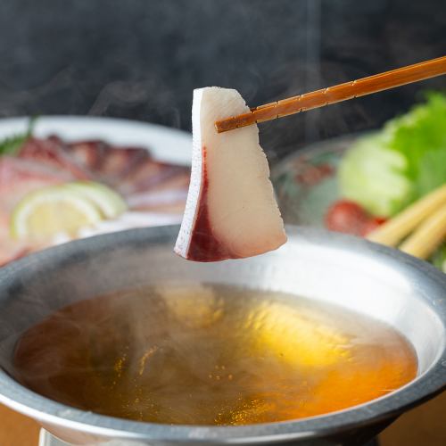 Golden broth shabu-shabu