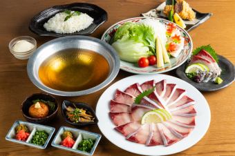 《飲み放題付き》 【茶ぶり究極のだししゃぶしゃぶコース】