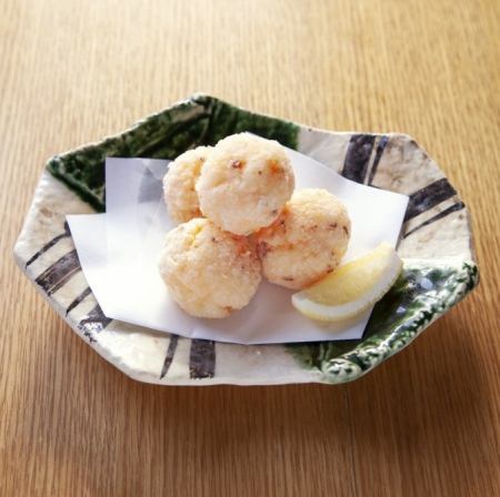 Homemade fluffy shrimp dumplings