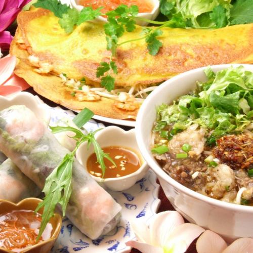 건강한 베트남 요리