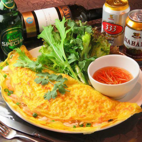 最受欢迎的♪越南风味okonomiyaki“ Vine Theo”