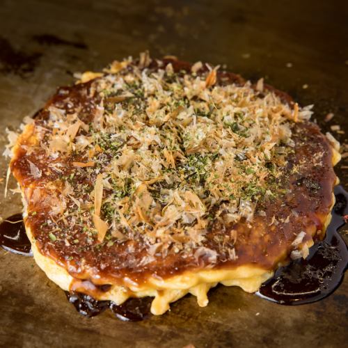 特製のお好み焼き