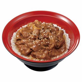 美味的安格斯牛肉烤肉飯