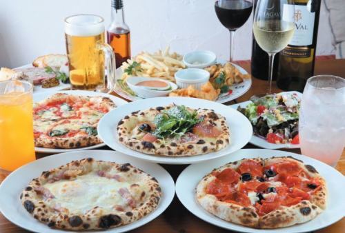 Delicious authentic Neapolitan pizza