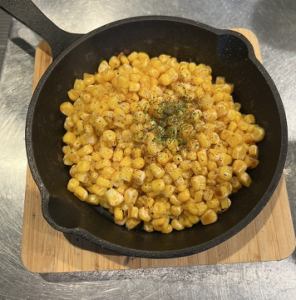 산성 옥수수 버터
