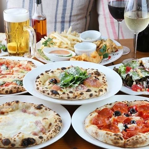 カメクロ横丁のカジュアルイタリアン★飲み放題付コースあり◎