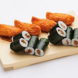 Nori Inari (2 nori rolls, 4 inari)
