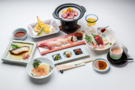 [Special Sushi Kaiseki] 9 dishes only 6,500 yen
