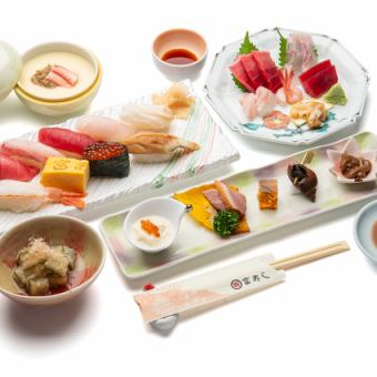 【富寿し特別会席】　料理5品のみ6000円