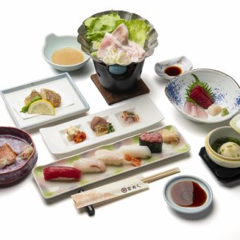 【皐月御膳】　料理のみ7品　4000円