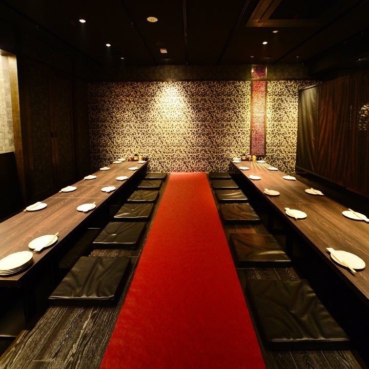 [For various banquets] Private rooms with sunken kotatsu tables are also available♪ Enjoy a leisurely meal
