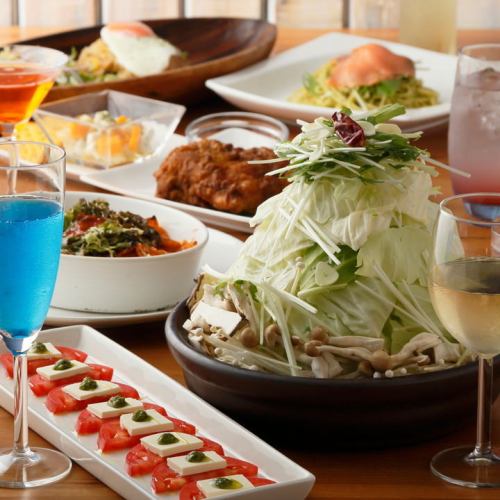 歓送迎会オススメのタジン鍋も入ったワールドフードコース！！今年の歓送迎会はこれで決まり！！