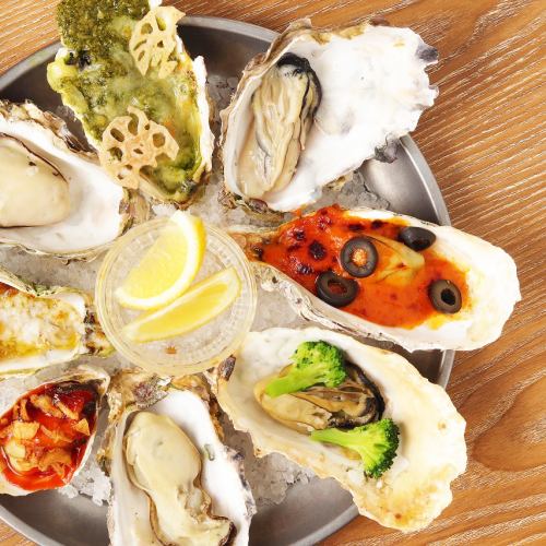 牡蠣専門店ならでは！一年中新鮮な牡蠣が食べられます。