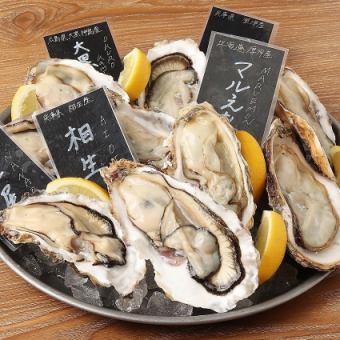 【期間限定】産地直送生牡蠣（6種類）、焼き牡蠣、牡蠣フライ90分食べ放題コース7品6480円(税込)