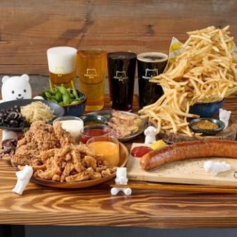 A fun after-party! Perfect for a girls' night out! PB Light Course! (120-minute all-you-can-drink @ 4000 yen including tax)