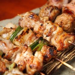 Five skewers