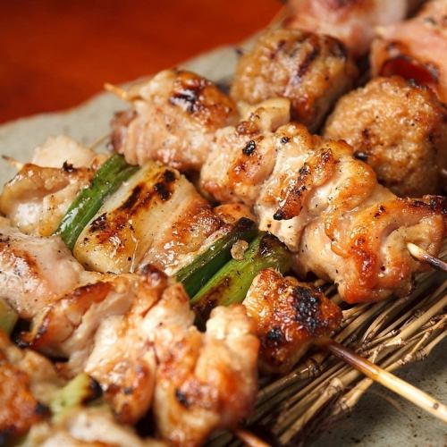 串焼き五本盛り