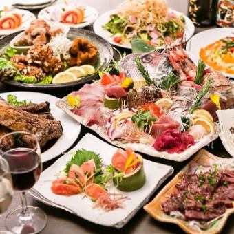 Weekends and holidays only★ "Beef skirt steak + yakitori + fried food, etc. 40 items all-you-can-eat course" with 2 hours all-you-can-drink 4800 yen ⇒ 3800 yen