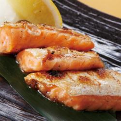 Grilled salmon