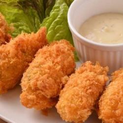 Crispy fried oyster
