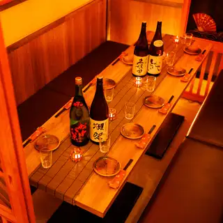 【個室居酒屋】4名様~8名様まで♪完全個室空間をお楽しみください♪女性や合コンなどで大人気!また記念日や誕生日会などにもワンランク上の宴会を演出♪3時間飲み放題&本格料理豪華コースもご用意しております!◇新橋 個室 居酒屋◇
