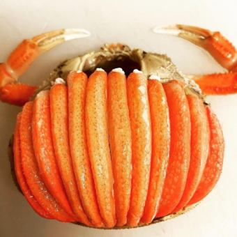 冬季限定【ディナー】香箱蟹コース9900円(税込)