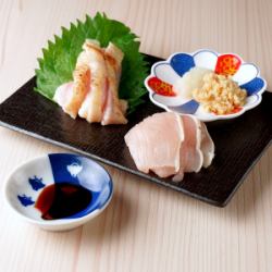 chicken sashimi