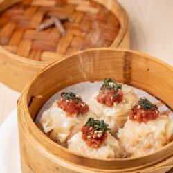 Plum and shiso dumplings