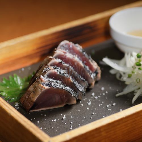 かつおの藁焼き　塩たたき五切（1～2人前）