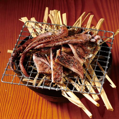 するめイカ藁焼き