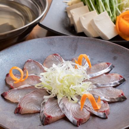 島根・鳥取米子名物の鯖しゃぶを堪能。『鯖しゃぶコース』お料理8品2時間制/90分飲み放題付き