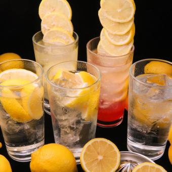 [OK on the day!] Very popular! All-you-can-drink lemon sour for 60 minutes★550 yen