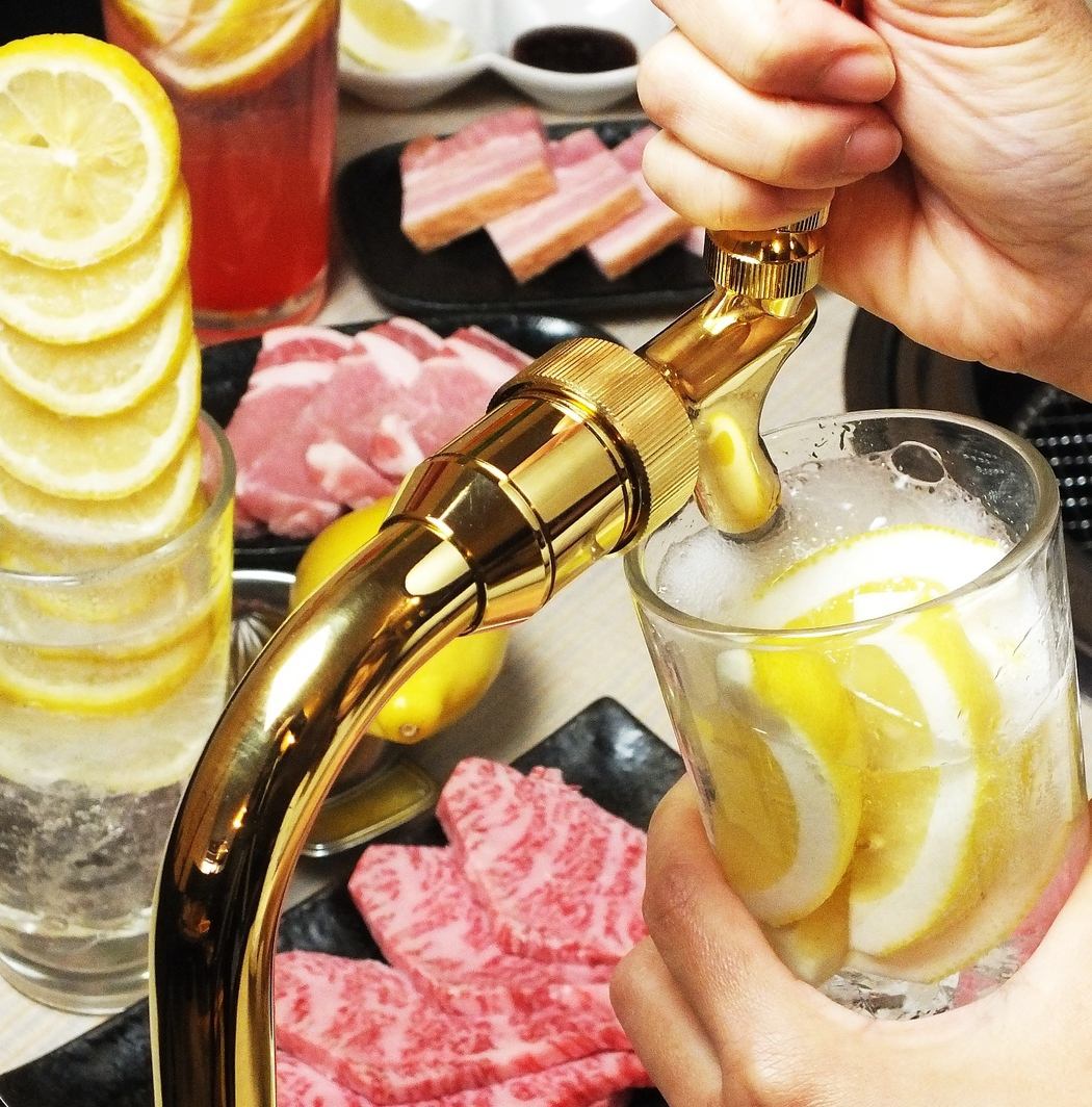 All-you-can-drink delicious lemon sour 60 minutes 550 yen! Extension 30 minutes 330 yen
