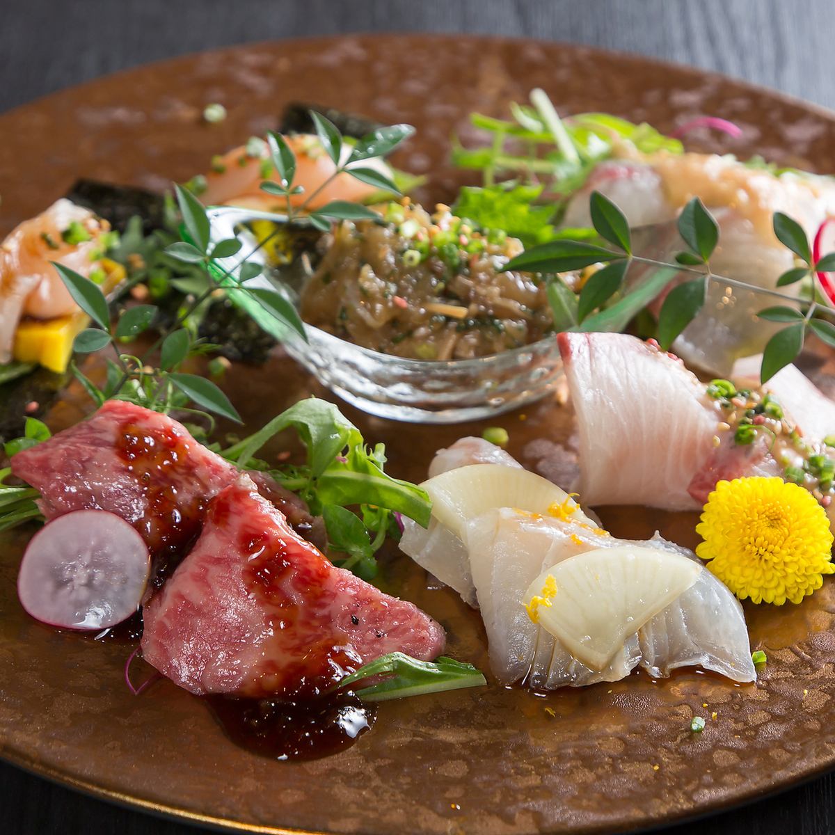 海鮮料理が自慢です。