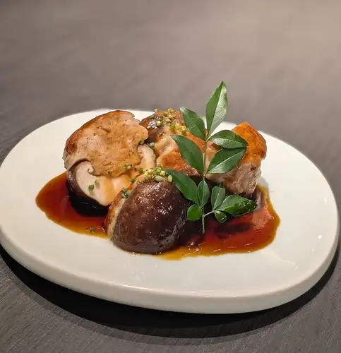 しいたけの鶏つくね詰め