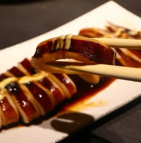 イカの甘辛姿焼き
