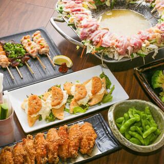 華コース【4200円】歓迎会で使いやすい価格帯で、もちろんクオリティも◎