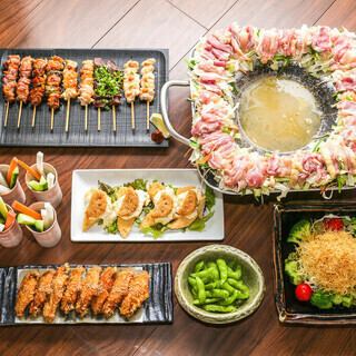 極コース【3700円】リーズナブルで女子会にもいいかも！？