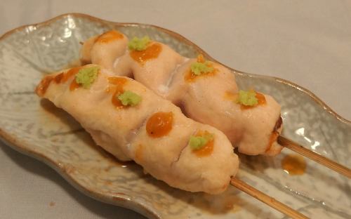 ささみ串(わさび　梅)