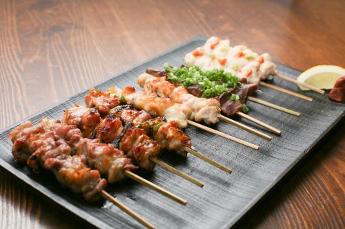 串焼きの盛り合わせ(5本)
