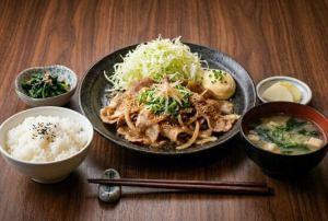 しょうが焼き定食