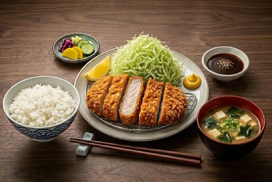 ジューシー贅沢！極上ロースカツ御膳