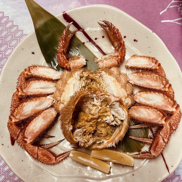 Boiled horsehair crab